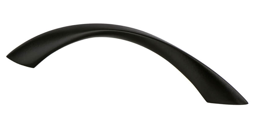 Twisted Arch 96mm CC Matte Black Pull